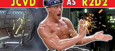 Így nézett volna ki a Star Wars, ha Van Damme játszotta volna benne R2D2-t