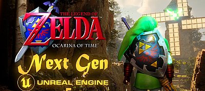Újracsinálták Unreal 5-ben a Legend of Zelda egyik pályáját - elképesztően szép lett