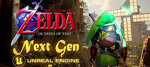 Újracsinálták Unreal 5-ben a Zelda egyik pályáját - elképesztően szép lett