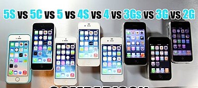 Összehasonlító tesztben az összes iPhone, az eredetitől az 5S-ig