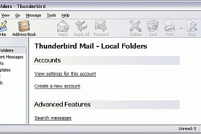 Mozilla Thunderbird 0.6