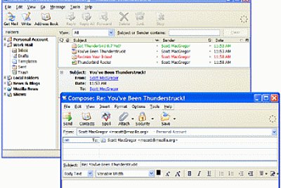Mozilla Thunderbird  0.7.3