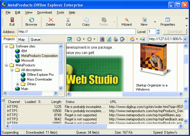 Offline Explorer Enterprise 3.3.1758