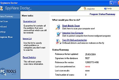 Spyware Doctor  2.0
