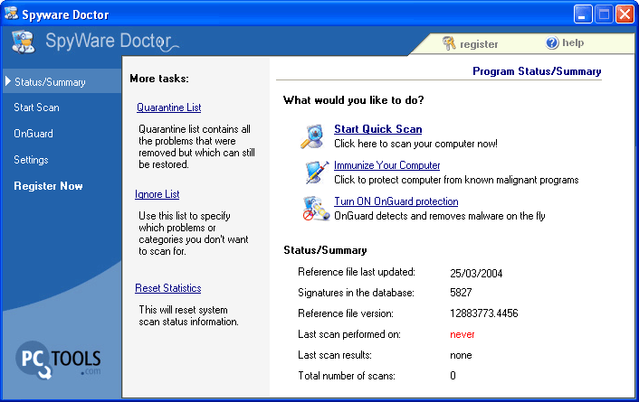 Spyware Doctor 2.0