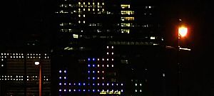 Egy egész felhőkarcolón lehetett játszani 30. születésnapja alkalmából a Tetris-t