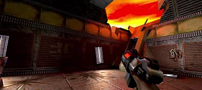 Így néz ki a Quake 2 az Nvidia új RTX kártyáin futtatva