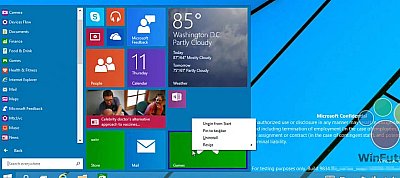 Egy rakás új kép és videó szivárgott ki a Windows 9 előzeteséről