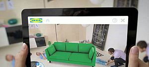 Élőben, szobánkban nézhetjük meg miként festene benne egy bútor az IKEA új appjával