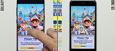 Lenyomta a Galaxy S8-at a kétéves iPhone 6s a sebességtesztben
