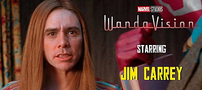 Elképesztő és hátborzongató: Így nézett volna ki a WandaVision Jim Carrey-vel