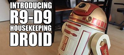 R2-D2-t csinált porszívórobotjából a kreatív Star Wars-rajongó