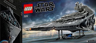 Szupersok elemből álló birodalmi csillagrombolót ad ki a LEGO