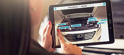 Kiterjesztett valósággal működik az új Hyundai autók kézikönyve
