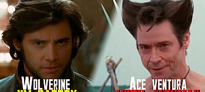 Deepfake-kel cserélték meg Carrey-t és Jackman-t, fantasztikus lett az eredmény