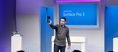 Bemutatta laptop-gyilkos Surface Pro 3 táblagépét a Microsoft