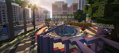 Minecraft-ben építik újra a GTA V helyszínéül szolgáló várost
