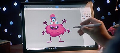 Microsoft: Így rajzolhatsz egy 3D-s figurát az új Paint 3D-ben