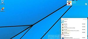 Újabb videón a Windows 9 - most az értesítési központot látjuk