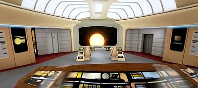 Bejárhatóvá vált az Enterprise űrhajó a virtuális valóságban