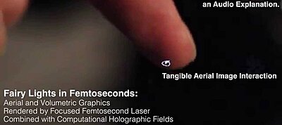 Érinthető hologram-technológiát fejlesztettek ki