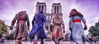 Lenyűgöző: Assassin's Creed Unity parkour a való világban