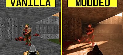 Videó mutatja meg mennyivel durván jobb lett a sugárkövetéstől a Doom II