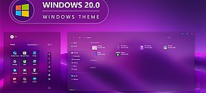 Videón a Windows 20 téma, amit akár már le is tölthetsz a gépedre