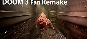 Videón a Doom 3 rajongói újracsinálása az Unreal Engine-ben