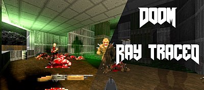 Sugárkövetéssel fejlesztették tovább az eredeti Doom játék grafikáját - mutatjuk hogyan néz ki így