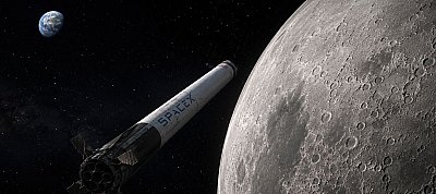 A Holdba fog csapódni a SpaceX egy rakétája - mert nem törődtek vele Muskék