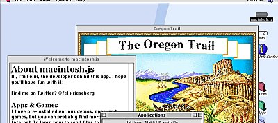 Most bárki kipróbálhatja, hogy milyen volt egy Mac-et használni a '90-es években