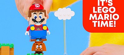 A Super Mario játékokról mintázott építőkészletet ad ki a LEGO
