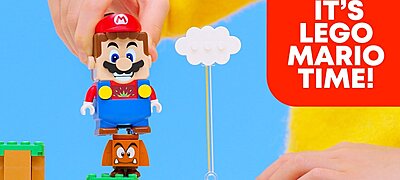 A Super Mario játékokról mintázott építőkészletet ad ki a LEGO