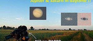 Fantasztikus videó: Így néz ki a Jupiter és Szaturnusz a nappali fényben