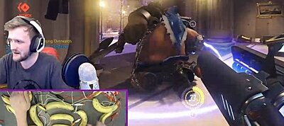 Nem semmi: Ez a srác banánokkal játssza az Overwatch-ot