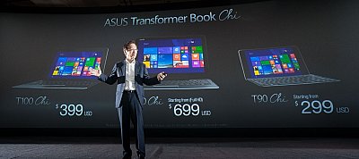 Nagyon vékonyak és csendesek az ASUS új ultrabook-táblagép hibridjei