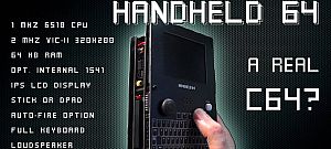 Megcsinálták a Commodore 64 kézikonzol változatát - nagyon menő lett