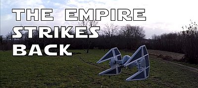 Megcsinálták a Tie Fighter drónt is