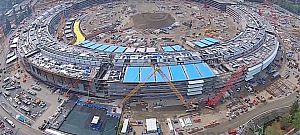 Kezd végre alakot ölteni az Apple új, UFO-szerű főhadiszállása