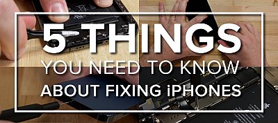 5 dolog, amit tudnod kell az iPhone-ok javításával kapcsolatban