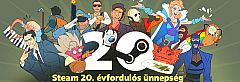 Két kellemes meglepetésben is részesül az, aki ma megnyitja a 20 éves Steam-et