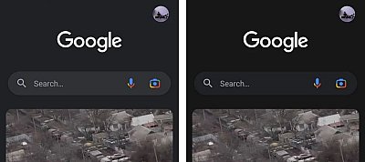 Még sötétebbé fogja tenni mobilos keresőjét is Androidon a Google