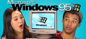 Így reagálnak a mai fiatalok a Windows 95-re