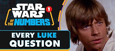 Nem fogod elhini mennyit kérdezett Luke Skywalker a Star Wars filmekben