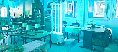 Újgenerációs fertőtlenítő robotot fejlesztettek ki az ELTE-n
