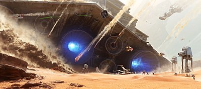 Az új Star Wars film egyik fő helyszínén is lehet majd játszani a Battlefront-ban