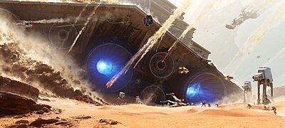 Az új Star Wars film egyik fő helyszínén is lehet majd játszani a Battlefront-ban