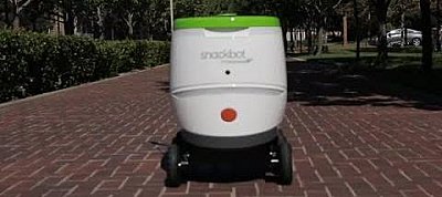 Üdítő- és rágcsálnivaló-szállító robotot tesztel egyetemeken a Pepsi