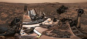 Nagyszerű, 360 fokos szelfit küldött magáról a Curiosity marsjáró